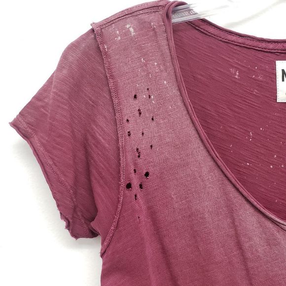 NSF Destroyed Bleached TShirt Size Extra Small - Picture 2 of 11